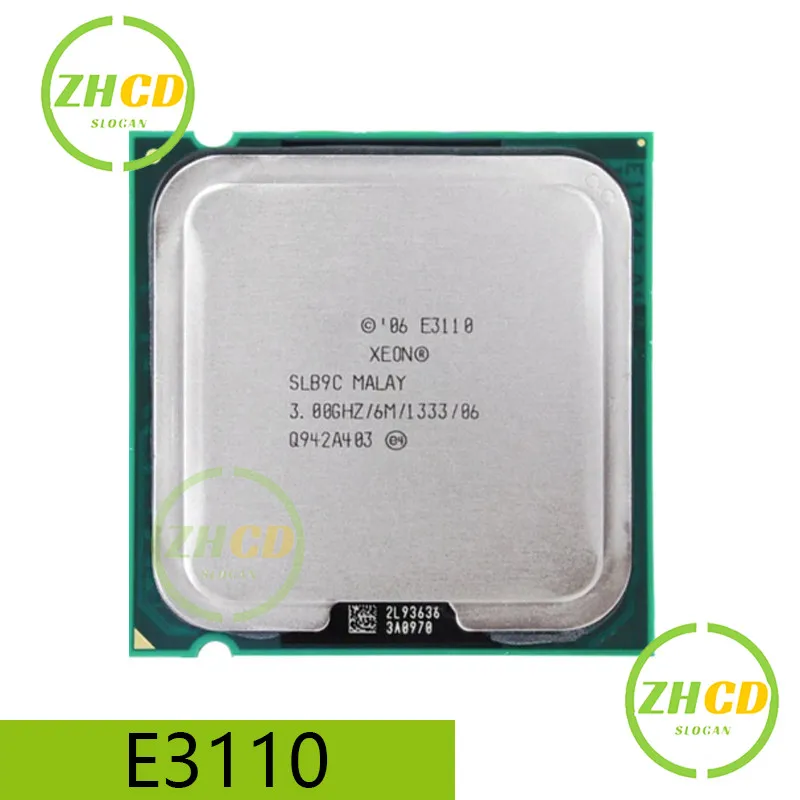 Original Xeon For E3110 CPU processor (3.0 GHz/6 m /1333GHz) Socket 775