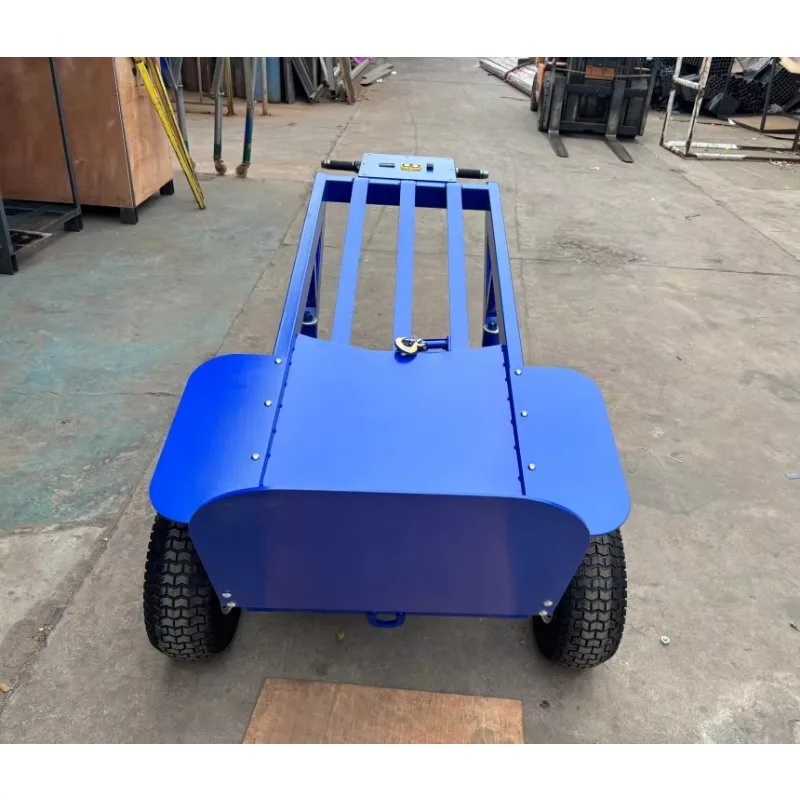 【Best-selling】Portable Electric Metal Stair Climbing Dolly Foldable Power Hand Truck Hand Cart Trolley EASYFUN