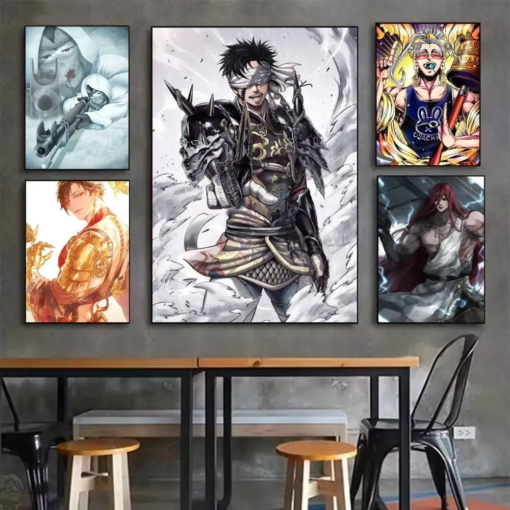 Beelzebub Record of Ragnarok Qin Shi Huang   Poster Waterproof HD Art Wall Decal Self-Adhesive Print