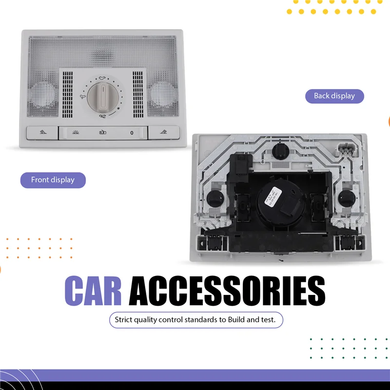 سقف القراءة ضوء أضواء السقف لشركة فولكس فاجن بولو لشركة فولكس فاجن توران القراءة ضوء القراءة مجموعة مصابيح 6Q0959613A #3