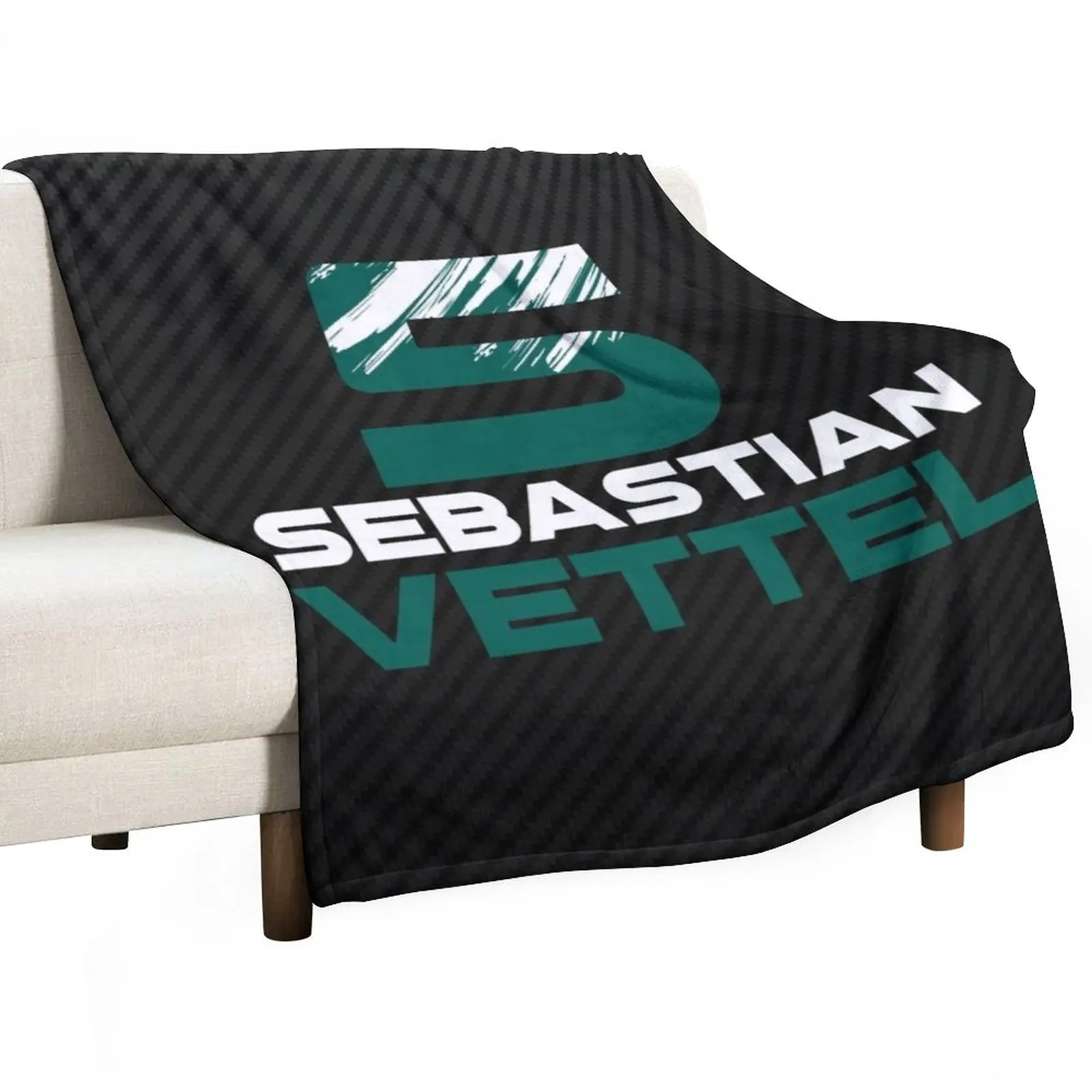 

Sebastian Vettel 5 2021 Throw Blanket Blanket Fluffy Blankets For Baby Thin Blankets