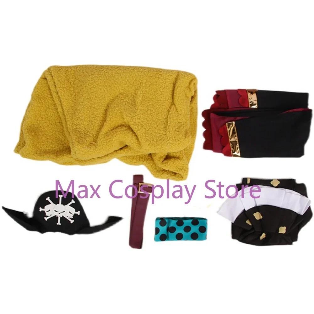 Max Cos Unisex Anime Cos Marshall D Teach Cosplay Costumes Outfit Halloween Christmas Uniform Custom Size