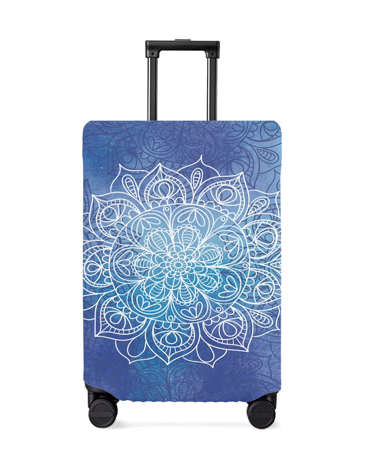 

Blue Mandala Travel Luggage Protective Cover for 18-32 Inch Travel Accessories Suitcase Elastic Dust Duffle Case Protect Sleeve