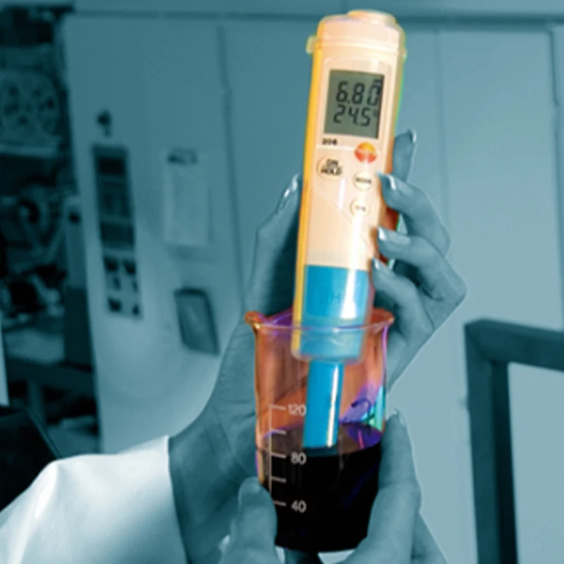 Testo 206-PH2 اختبار مقياس PH أداة التحقيق رئيس للسوائل 0563 2062