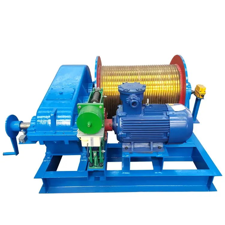 Electric Winch for Pulling or Lifting with Different Rope Capacity