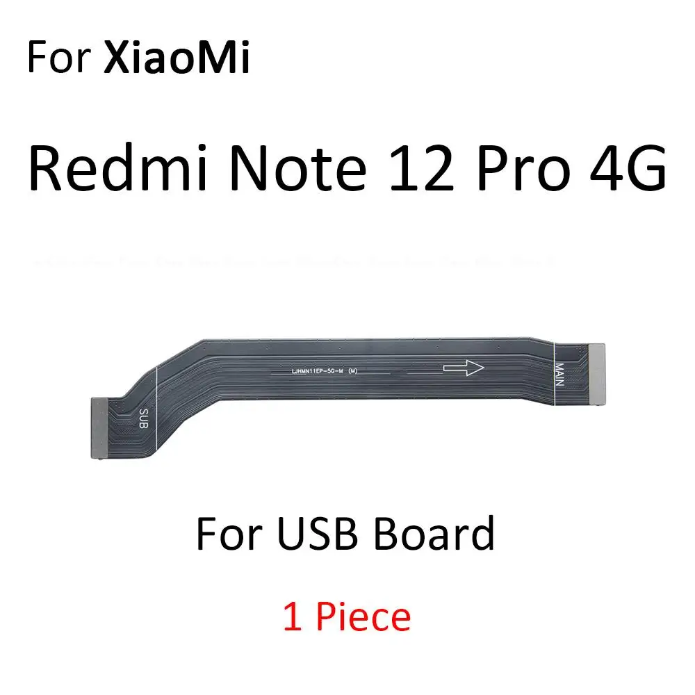 Câble de connexion de carte mère pour XiaoMi Redmi, carte mère, vitesse de découverte, 4G, 5G, Note 12S, 12 Pro Plus, câble flexible