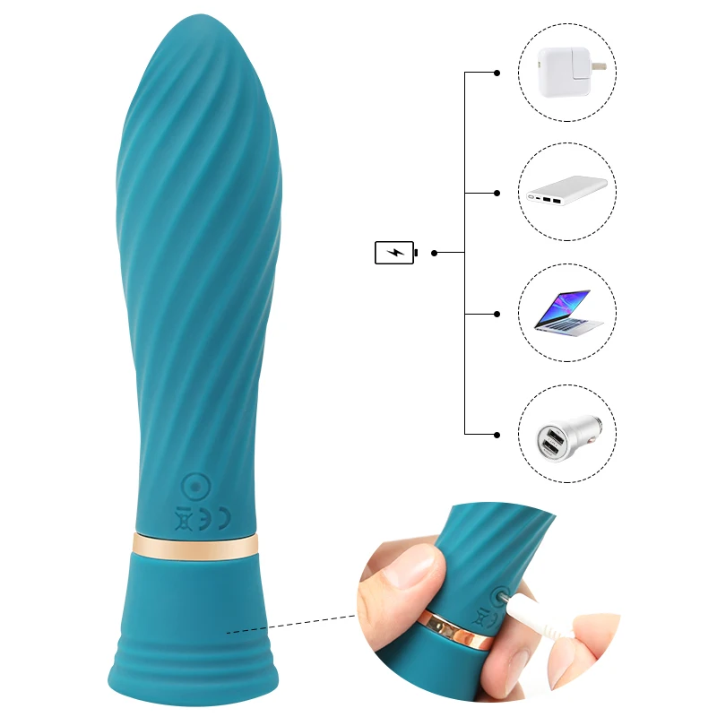 Recarregável à prova drechargeable água masturbação varinha vibrador sexo brinquedo para mulher clitóris fio massageador buceta estimulador vagina