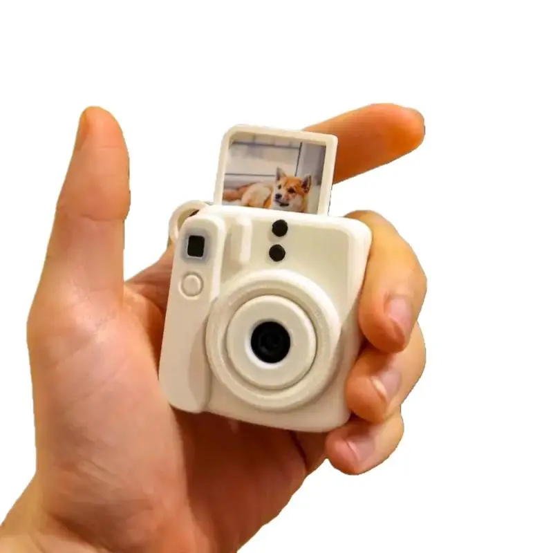 Hält Fotos, Kamera-Schlüsselanhänger, Mini-1-Zoll-Fotos, Schlüsselring, dekorativer Anhänger, leichter Stressabbau-Schlüsselanhänger, Geschenk – Detail 6