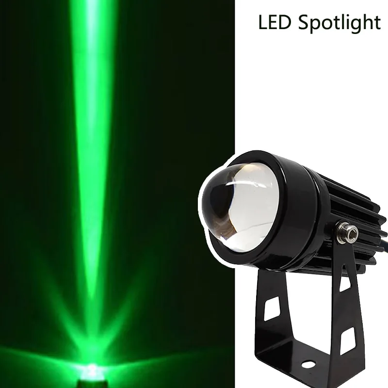 12 Вт 9 Вт уличный светодиодный настенный прожектор для домашнего ландшафтного освещения 110 В 220 В розовый, красный, зеленый, синий, золотой цвет, луч света, водонепроницаемый