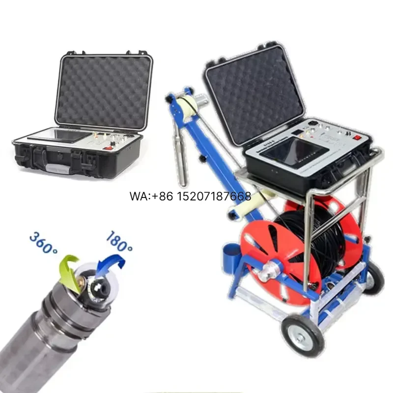 Wmwmnu for Downhole Scan Video Wheel Cart Video Well System