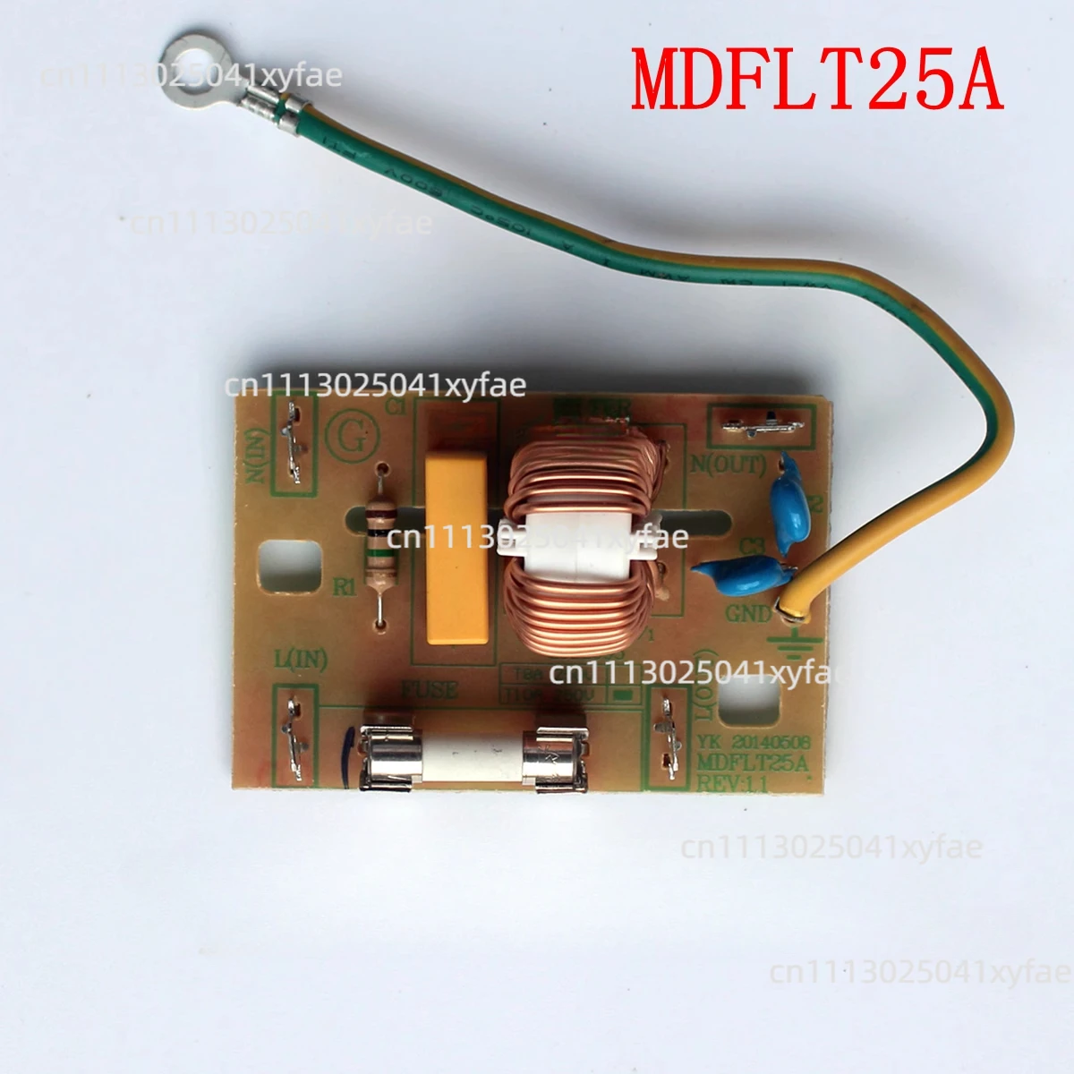 Suitable for Midea microwave oven M1-L213C power filter protection board MDFLT25A