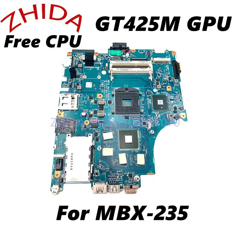 For Sony VPC-F VPCF MBX-235 laptop Motherboard M932 1P-0107J00-8011 A1796418C MAIN BOARD GT425M GPU free CPU full test