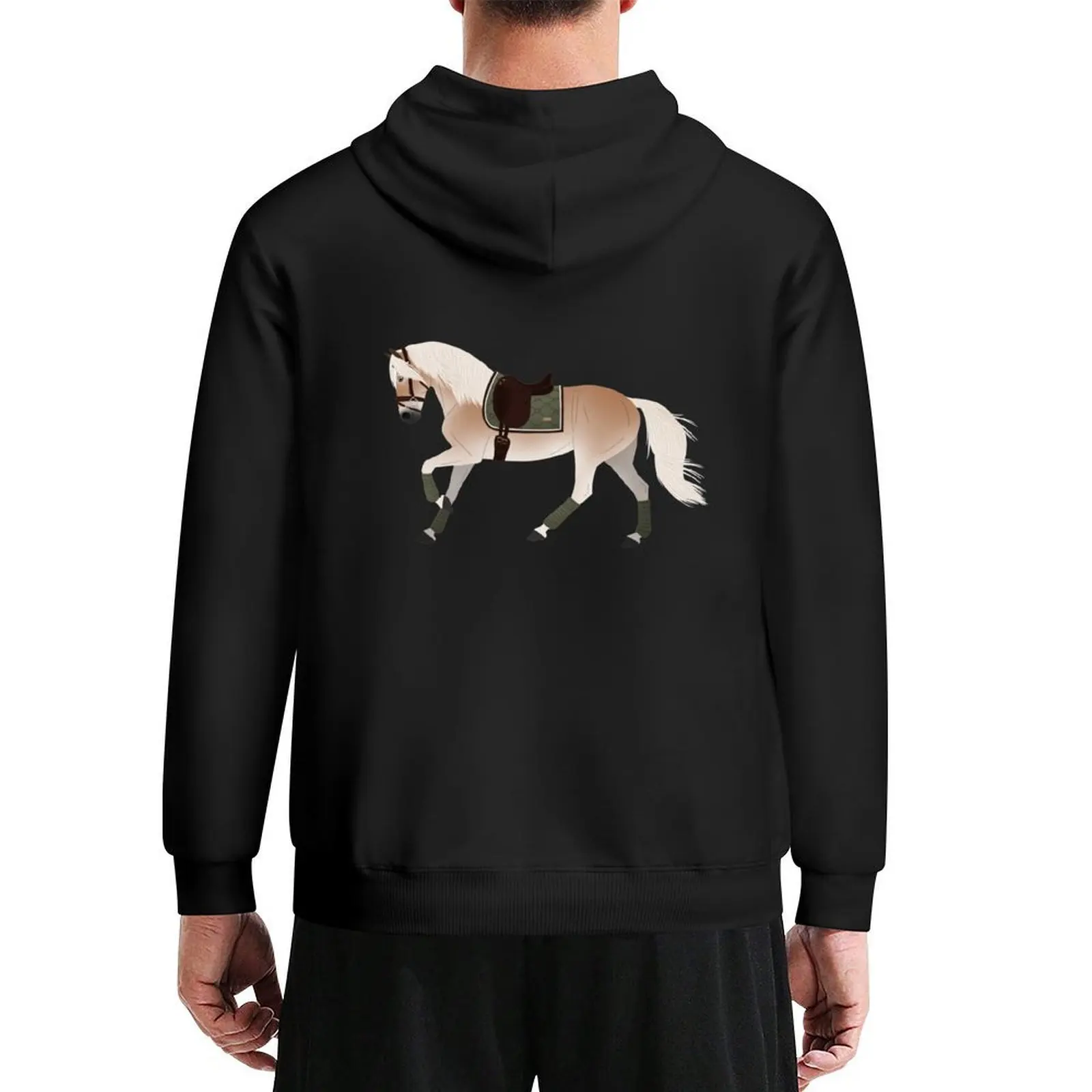 

Dressage Haflinger Pony - Equine Rampaige Hoodie anime clothing autumn men's autumn clothes men wear men's oversize hoodie