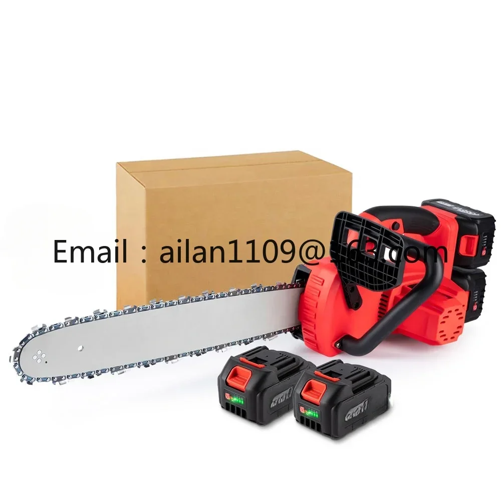 

16 Inch Cordless Electric Saw Chainsaw Brushless Motor Logging Cutter Pruning Garden Tool