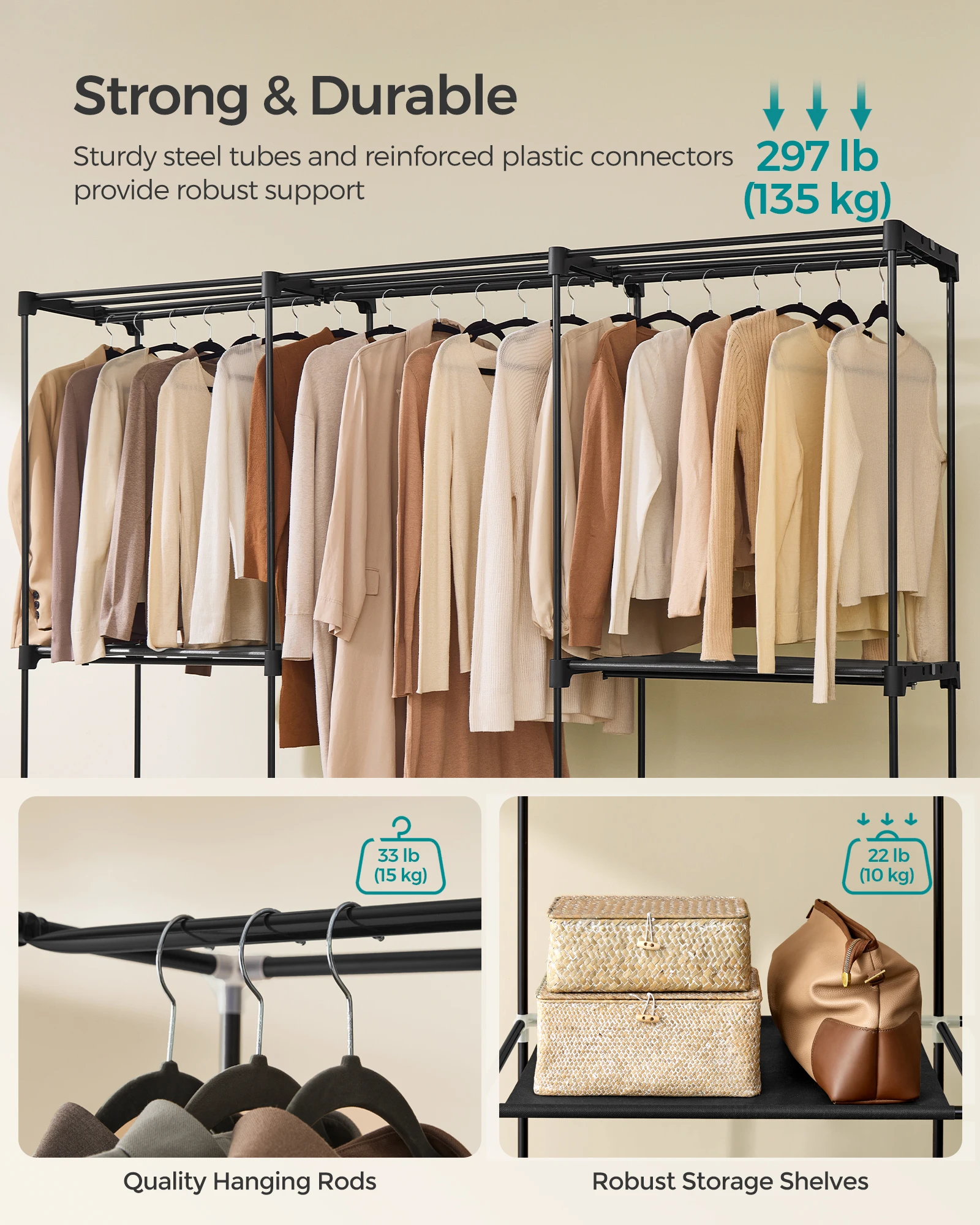 Thumbnail 2 - #2 Ranked Open Wardrobe Closet Picks in 2026