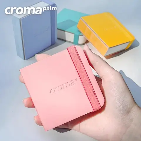 croma portable pocket Watercolor Book 300g Fine watercolor paper Square pen Light Color Sketchbook Mini Portable travel Sketchbook carrying Acrylic marker pen Colored lead notebook