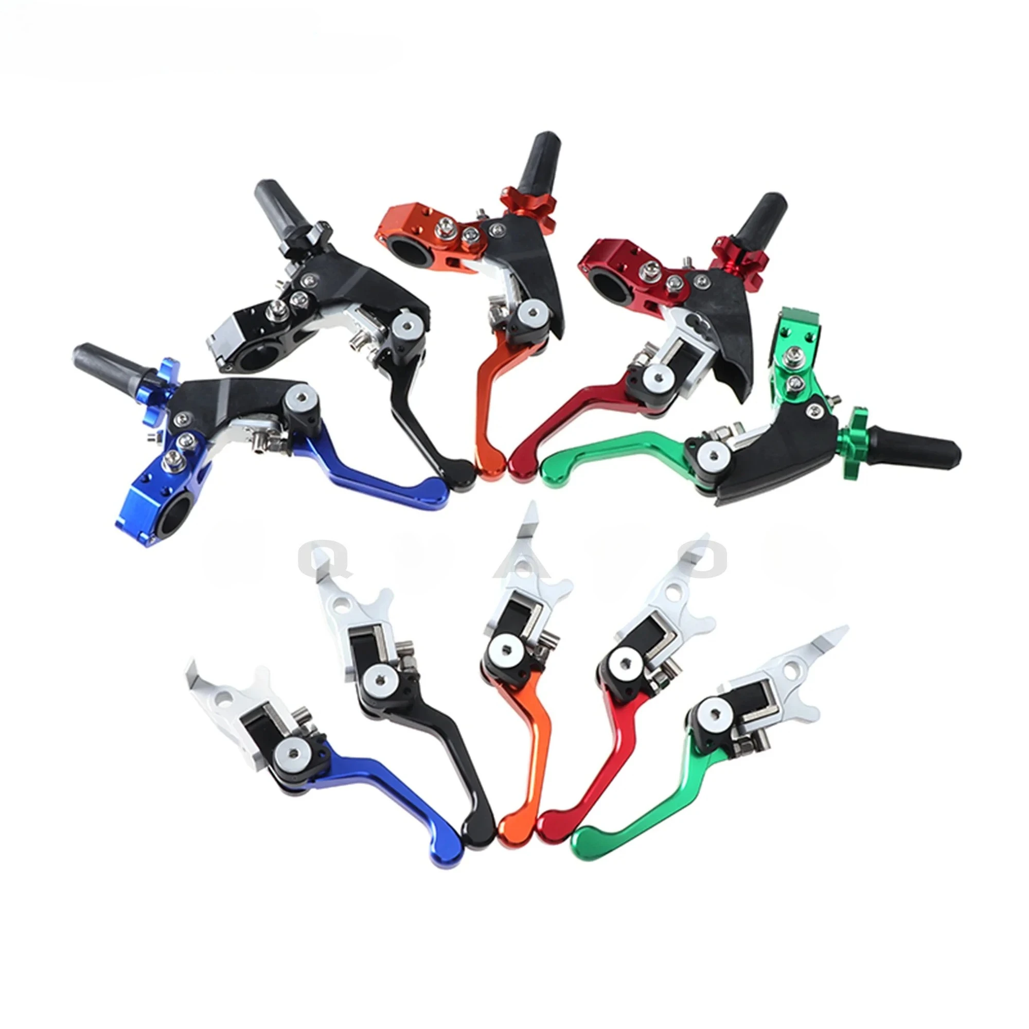 دراجة نارية CNC سبائك الألومنيوم مخلب قبضة توفير العمالة المضادة للسقوط للطي مخلب الفرامل عتلات ل CR CRF YZF كايو T2 T4 T6 K2 K6 #4