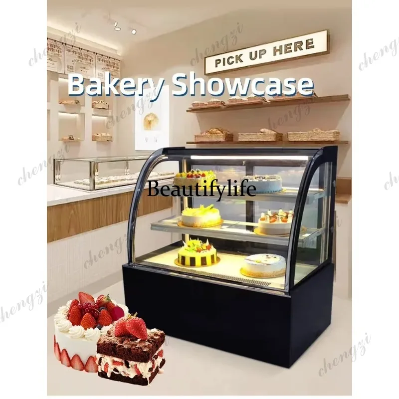 

A81 Three Floors Refrigeration Equipment Cake Display Glass Door Commercial Refrigerator Ice Cream Cake Display Case