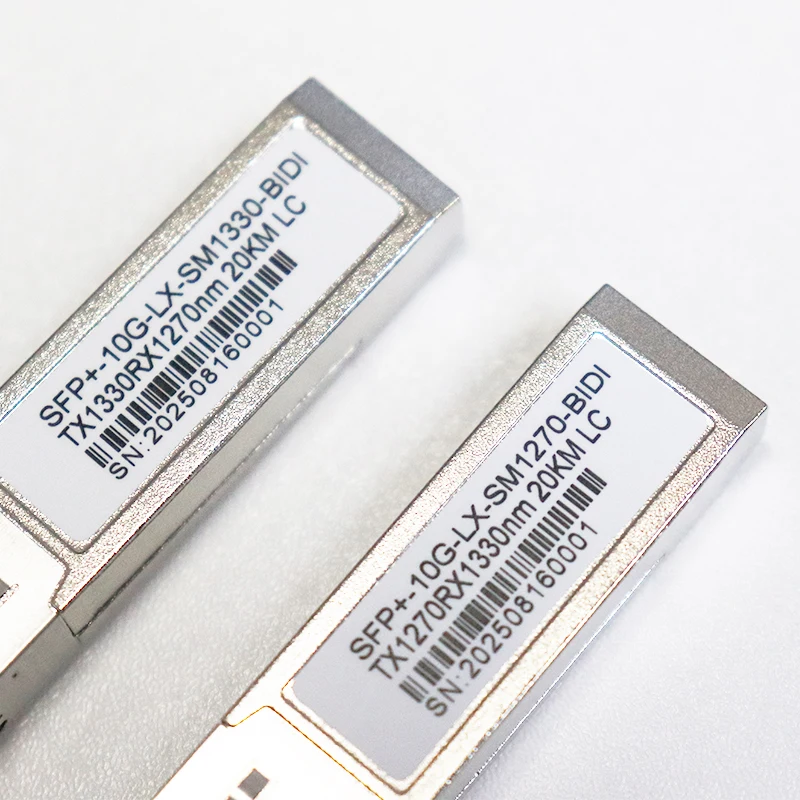 SFP Transceiver SFP Module 10G LC 1330nm/1270nm 20km fiber switch Compatible module with Switch Optical Module