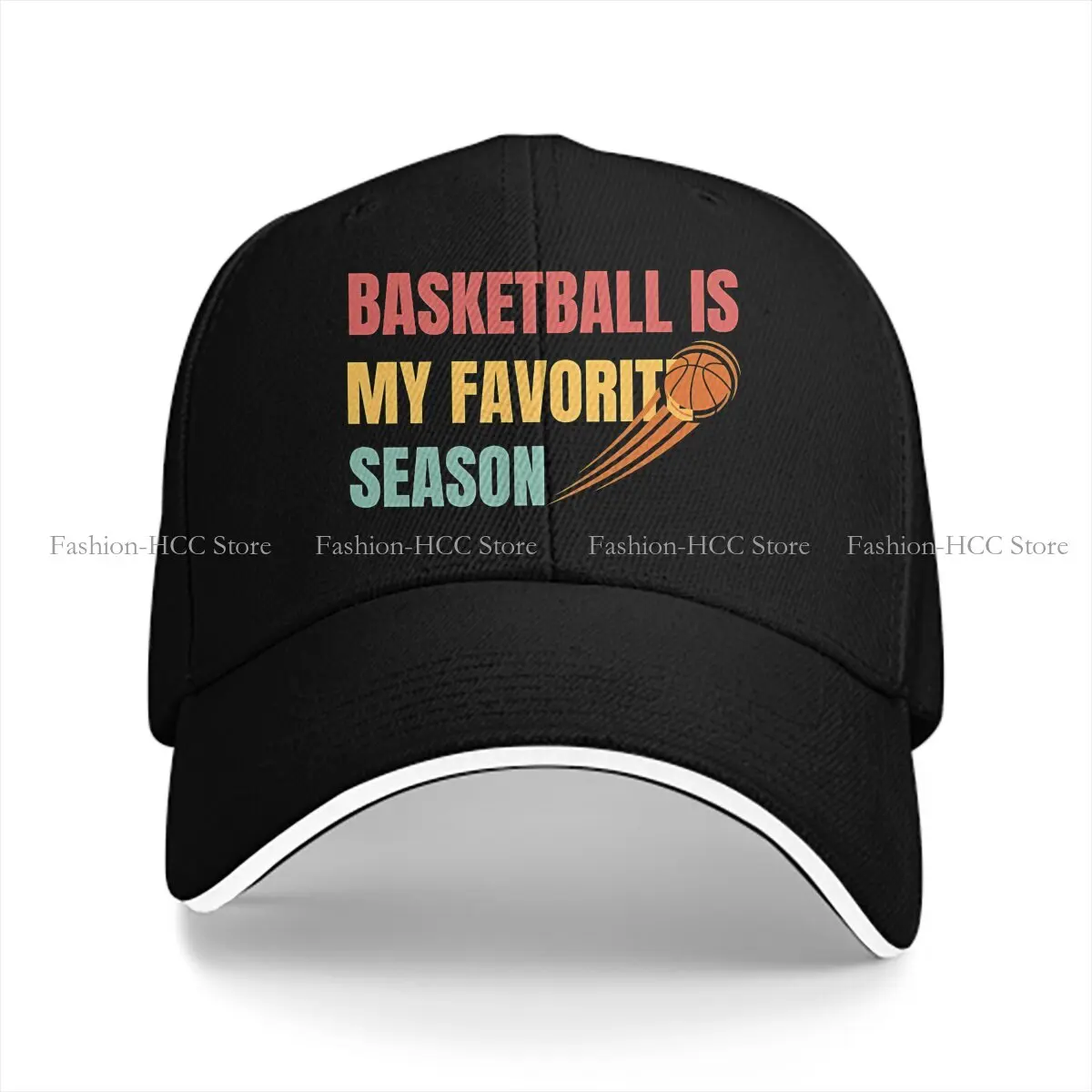 Pure Color Dad Hats My Favorite Season Sport Hat Sun Visor Baseball Caps Basketball Peaked Cap