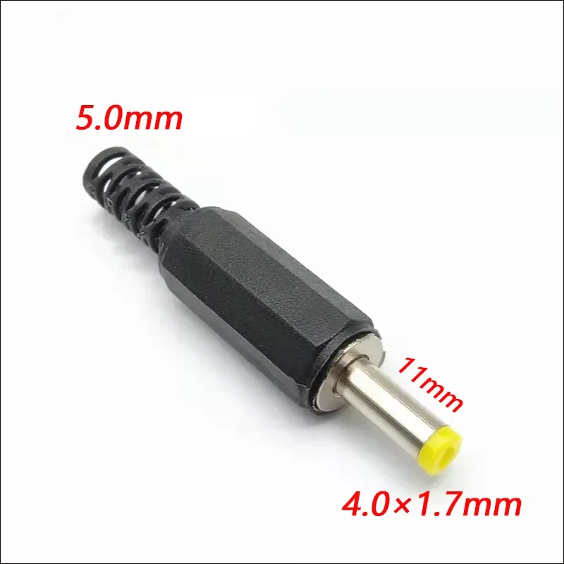 COMPSON 5/10pcs DC Power Plug 6.0×4.4 5.0×3.0 5.5*2.5 5.5*2.1 4.8*1.7 4.0*1.7mm Male  Connectors.