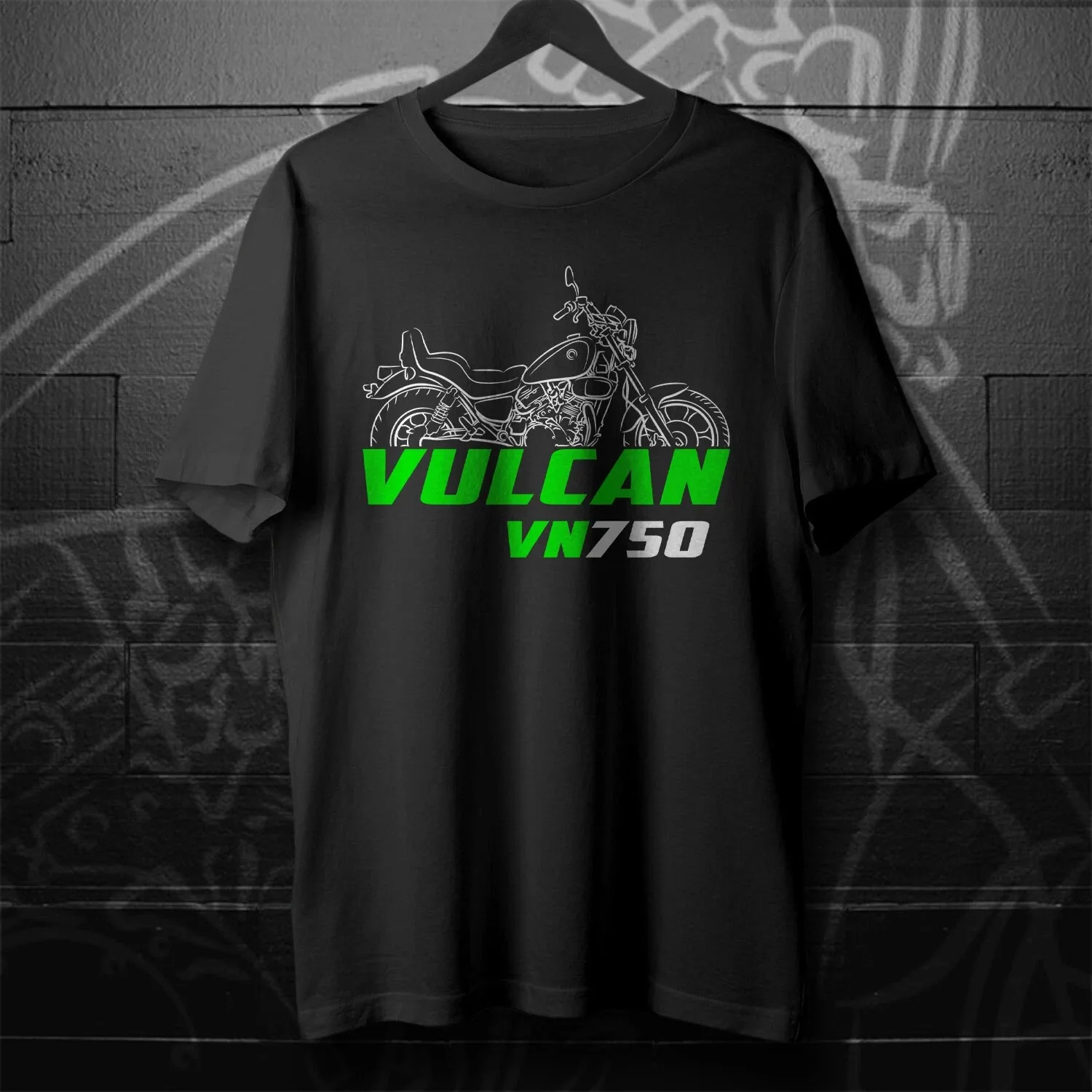 VN750 Vulcan 750 1986-2006 - Motorcycle T-Shirt for Riders