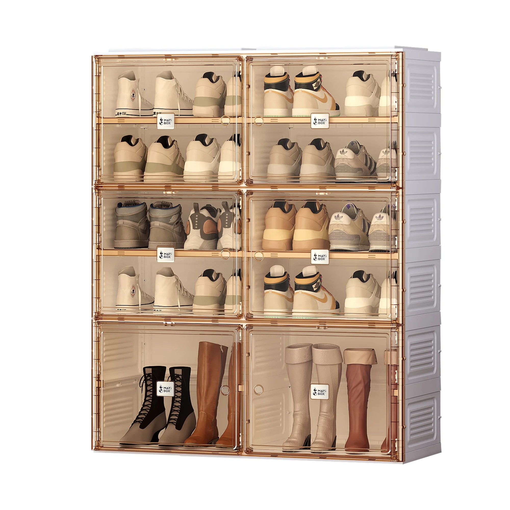 

Modern Living Room Furniture Portable 1piece ABS Shoe Cabinet With Foldable Plastic Shoe Rack