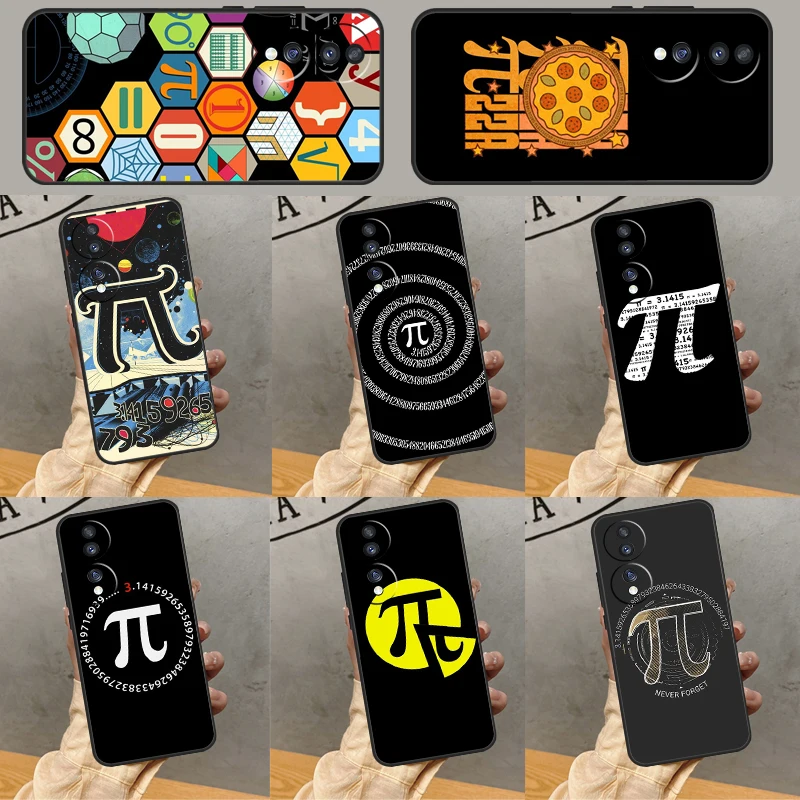 حافظة Math Formula Pi لهاتف Honor Magic 7 5 6 Lite Pro Honor 200 Pro 50 70 90 X9b X9a X8b X8a X8 X9 X9c #1