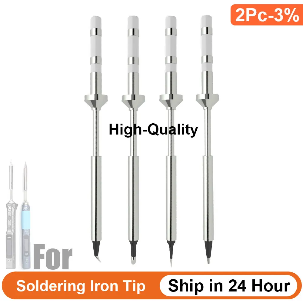 High-quality Pine64 TS101 T85 Replacement Soldering Iron Tip Quick Heating Stable Temperature More Durable TS-B2 BC2 Series