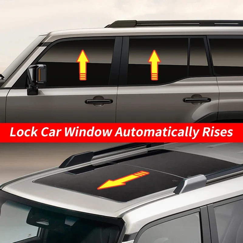 For Lexus GX550 GX 2024-2025 Window Control Switch Module One Touch Auto Roll Up Power Window Upgrade Modification Accessories