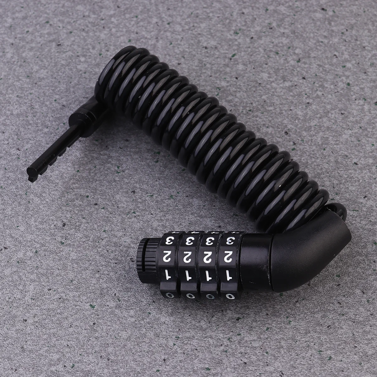 1 قطعة قفل الدراجة المعدنية 4 أرقام كلمة المرور الجمع مكافحة سرقة قفل الأمان المحمولة المدمجة للدراجات النارية سكوتر