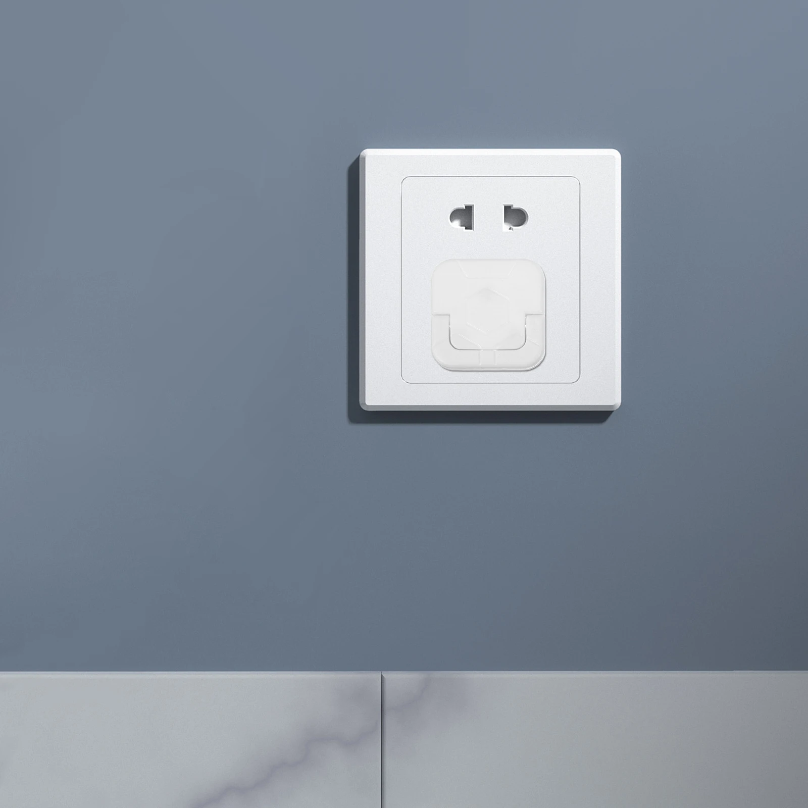 20 Pcs Protective Socket Cover Electric Outlet Plug Baby Proof Child Safety Plastic Longlasting Easy Installation Versatile Use