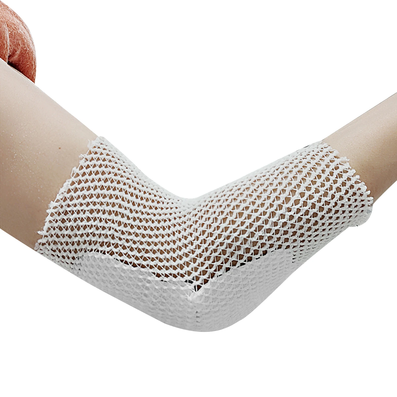 Tubular Elastic Mesh Wrap for Legs Arms Knees Shoulders Breathable Stockinette Wound Retainer Long Uniform