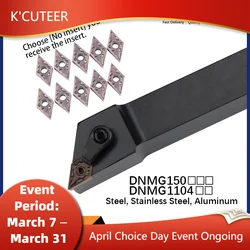 1pc MDJNR1616H11 MDJNR2020K11 MDJNR2525M15 External Turning Tool Holder DNMG Carbide Inserts MDJNR Lathe Cutting Tools Set