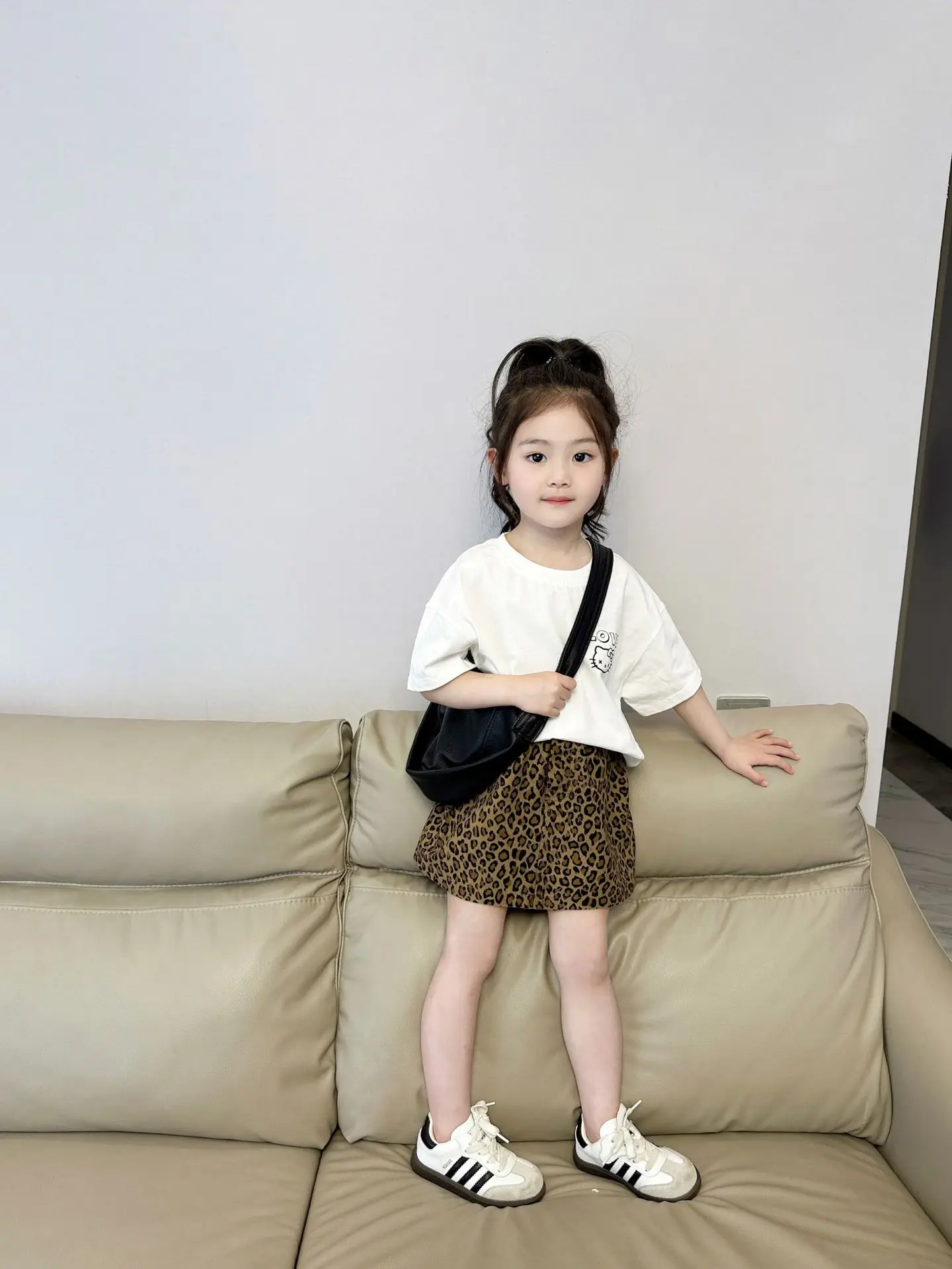 Girls Skirt Baby Dress 2024 Summer New Children Baby Girl Korean Style New  Fresh Foreign Girls Casual Leisure Half Skirts