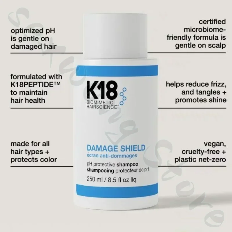 250 ml K18 Shampoo Diepe Reiniging Controle Olie Voedende Glad Haar Hoofdhuid Restauratie PH Bescherming Shampoo