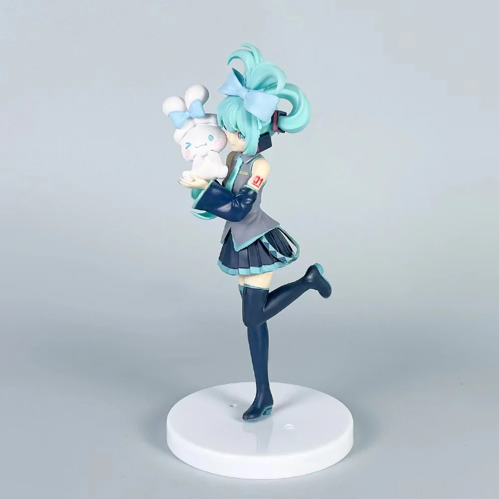 Wholesale Hatsune Miku Anime Figure Doll Mascot Plush Toy Model Statue Desktop Decoration Gift Box Collection view 2