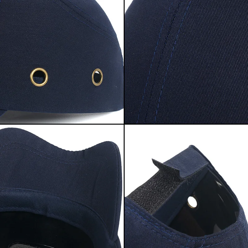 Work Safety Protective Helmet Bump Cap ABS Hard Inner Shell Baseball Hat For Work Factory Shop Carrying Head Protection