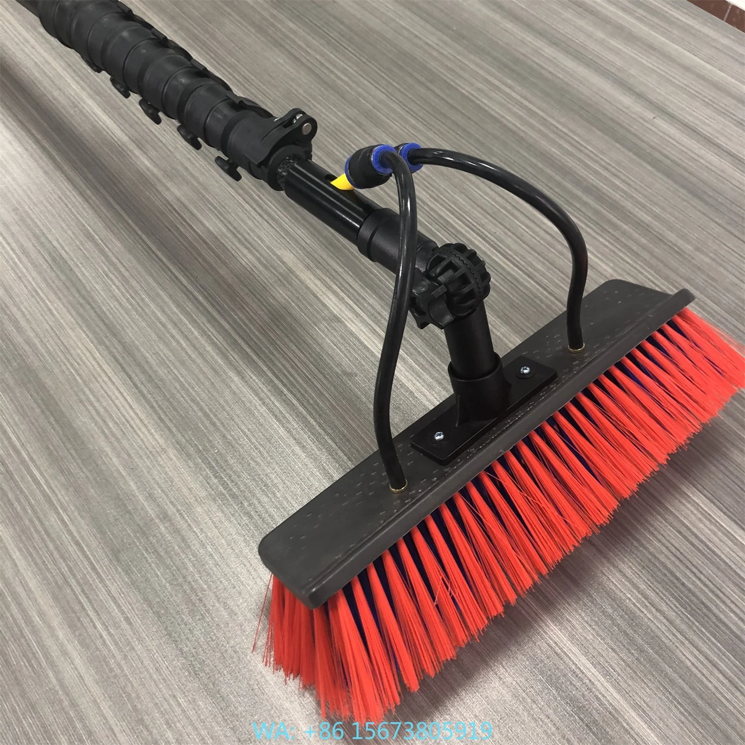 

40 ft 50 ft 60 ft Telescopic Water Fed Window Cleaning Kit Water Fed Pole for High Rise Window Cleaning