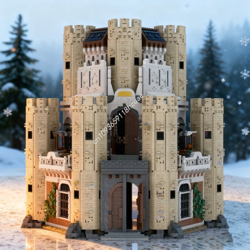 

12147pcs MOC The King S Castle Castleed Model Building Blocks Construction Toy Assemble Christmas Gifts Creative Kids Birthday