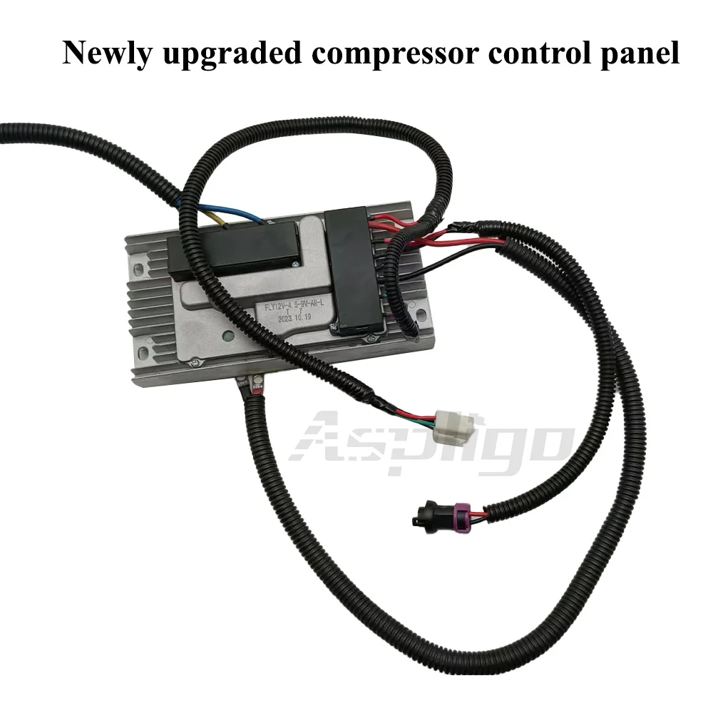 

Electric Air Conditioning Compressor Only Air Conditioner Compressor Control Panel 12V For Car Truck Bus Automotive Boat