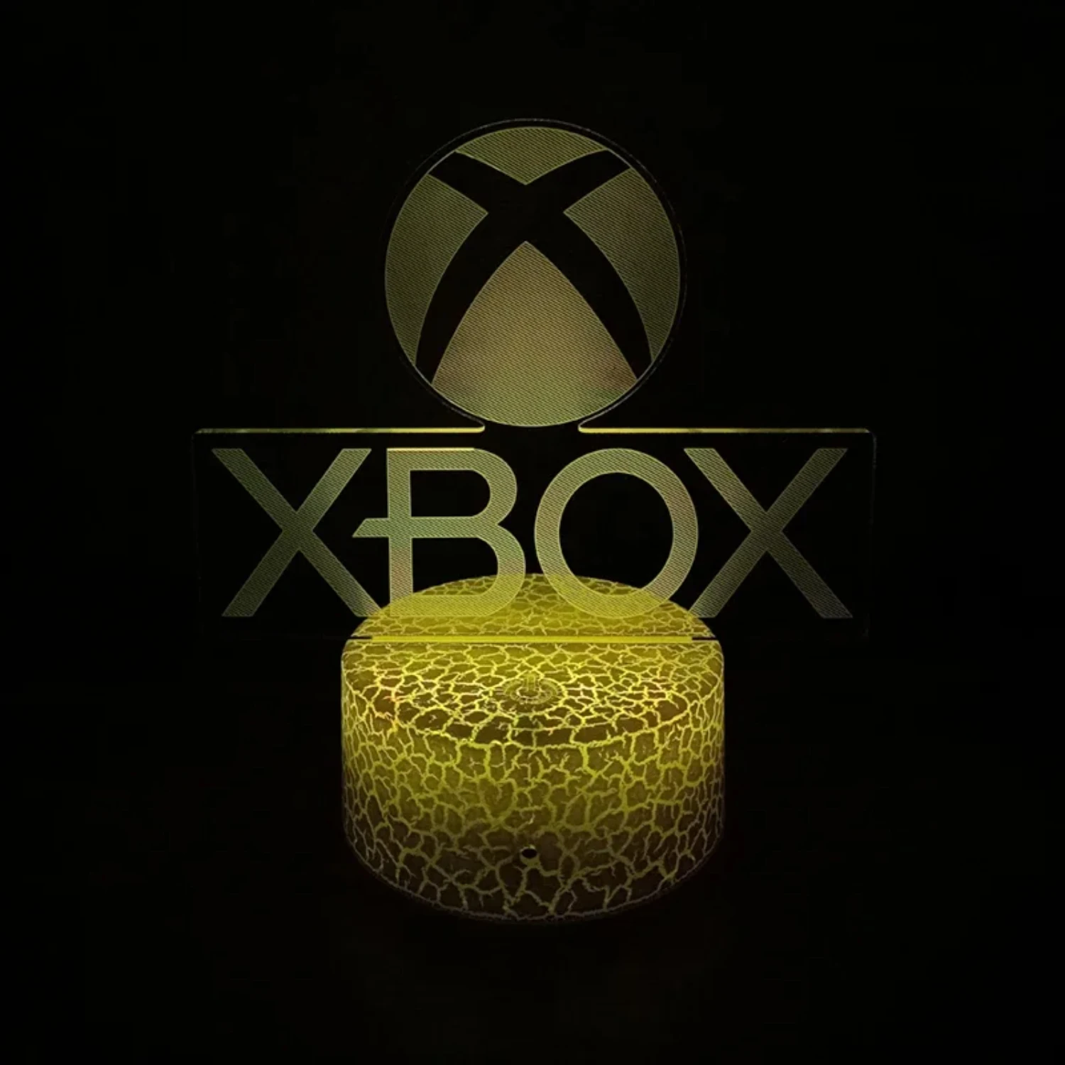 New Games 16 Colors Changing Night Light 3D Acrylic LED  Table Lamp Atmosphere Room Decor Illusion Lamp  Christmas