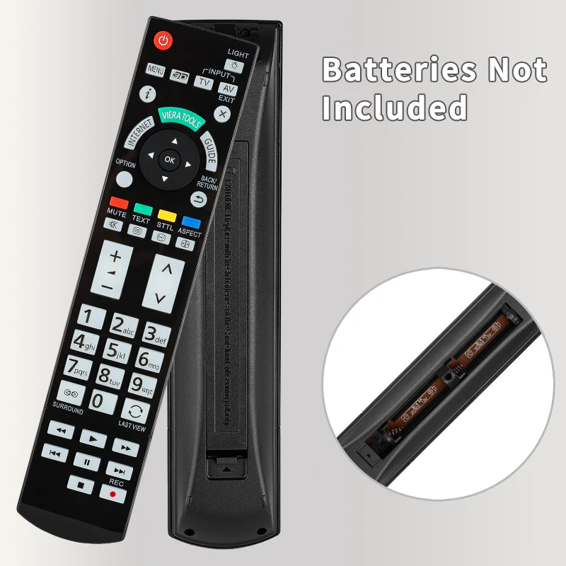 N2QAYB000715 For Panasonic Remote Control Replacement, For Panasonic Viera TV TX-LR42DT50 TX-LR47DT50 TX-LR47WT50 TX-LR55WT50