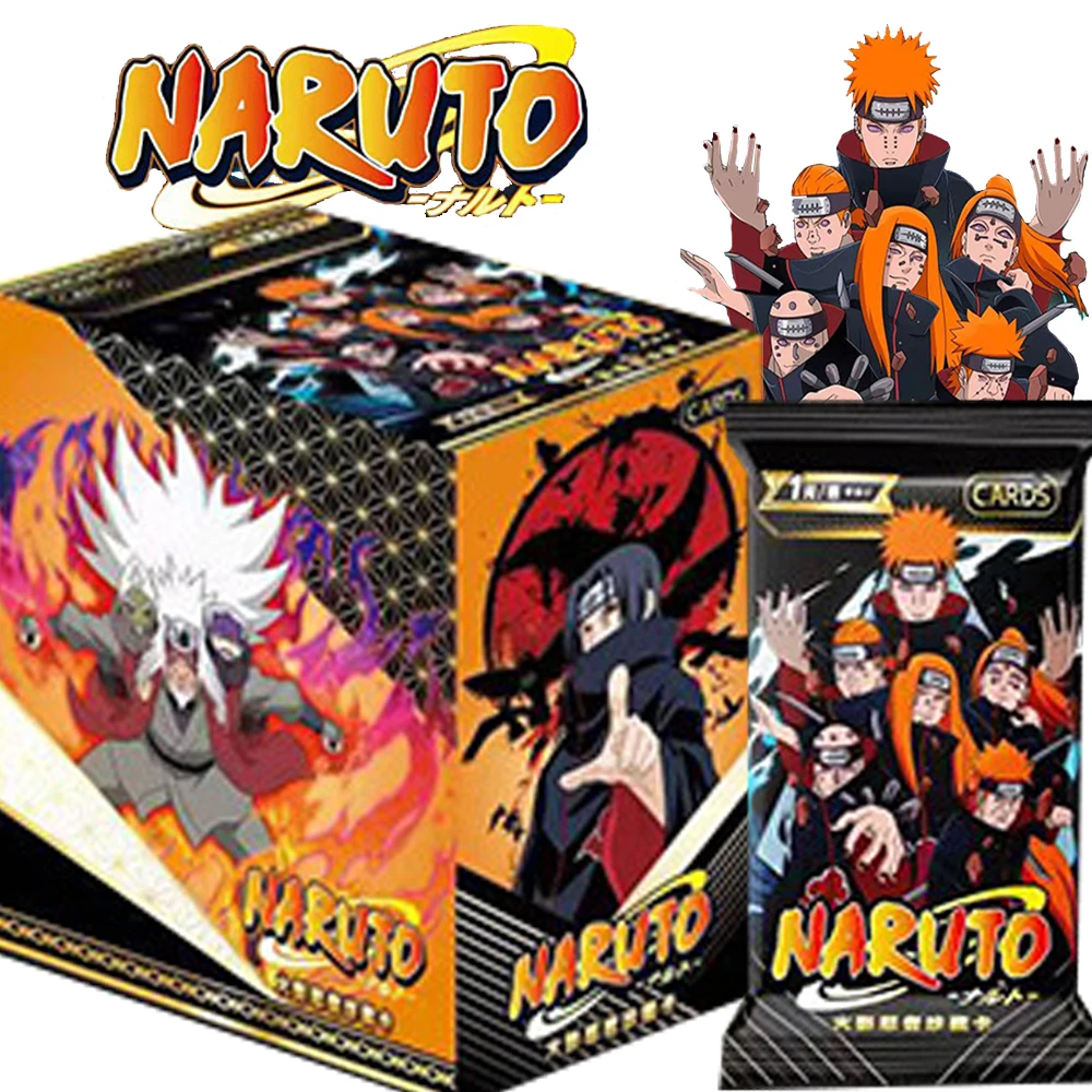 Naruto Card Series Peripheral Collection Highly Loved Welcomed Popular Anime Characters Trading Battle Card Children Toys Gifts