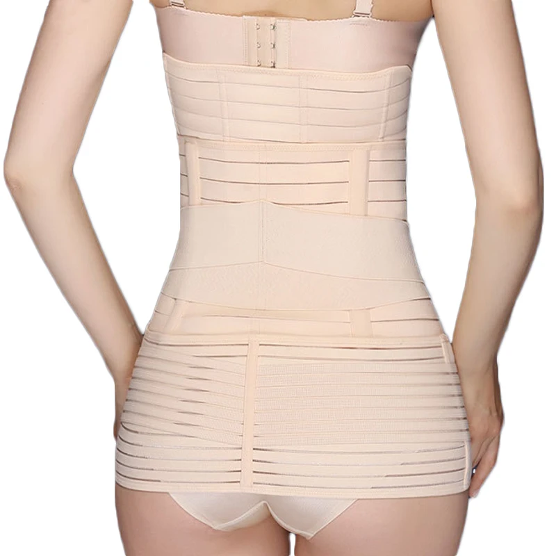 Cinto abdominal pós-parto 3 em 1 para mãe e bebê, cinto abdominal para entrega vaginal e cesariana universal