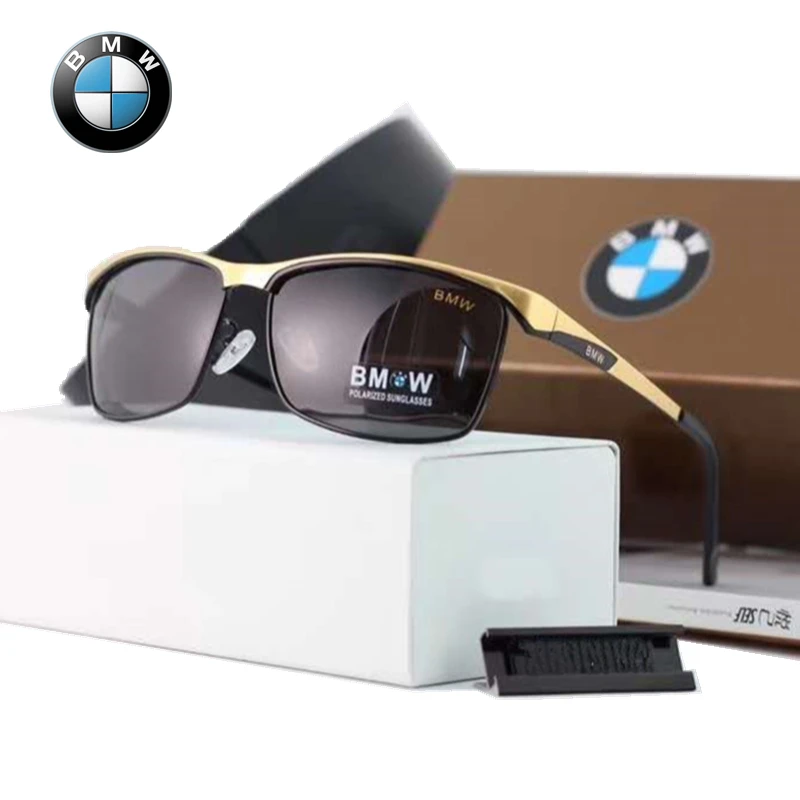 AliExpress BMW BWM Luxury Polarized Sunglasses Men UV Anti-Glare Driving Cycling Fishing Outdoor Beach Hiking Sunglasses Mirror Color Film 7358