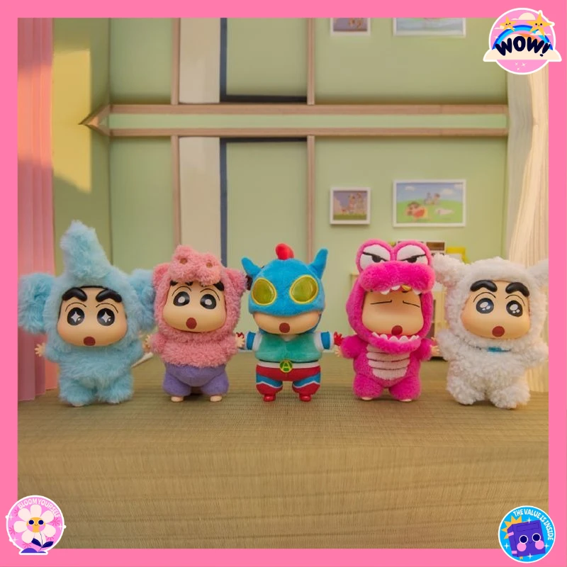 

2026Популярный новый карандаш Шин Чан слепая коробка одеваются вечерние виниловая плюшевая кукла милый детский подарок ручной работы игрушка украшение орнамент