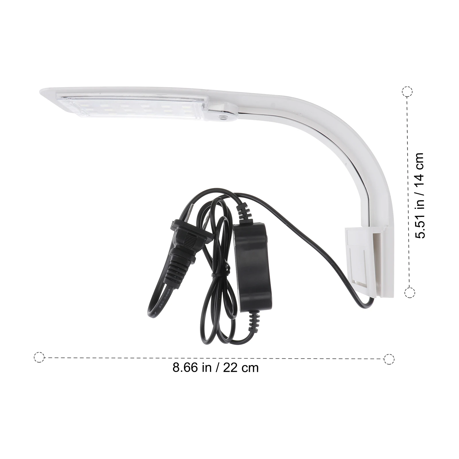 

Led Aquarium Light Ultra-Thin Fish Tank Lamp For Plants Growth Low Power Blue Aquarium Lighting Fish Tank Light