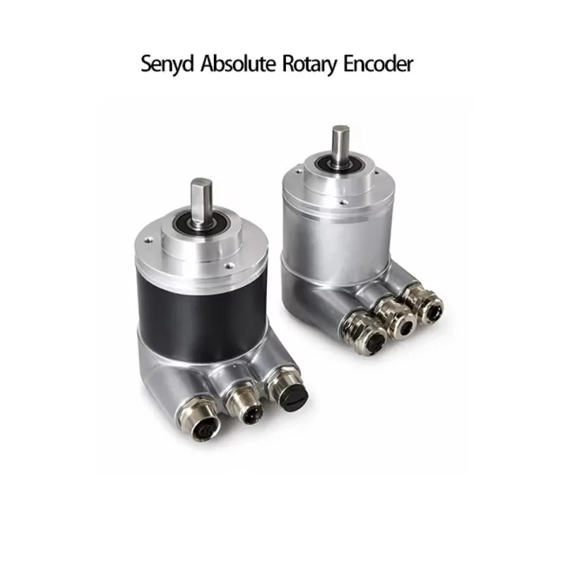 0-20m Multi-turn Absolute Draw Wire Encoder CANopen Profinet SSI Interface Long Stroke Pull Wire Linear Displacement Sensor