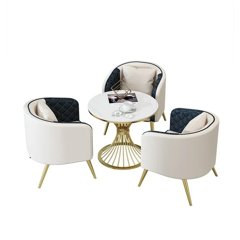 Light Luxury Modern Sales Office Hotel Hotel Single Sofa Chair